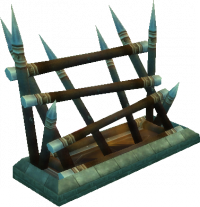 Barricade métallique des Géants